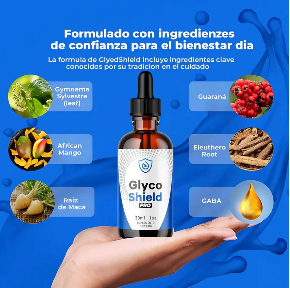 GlycoShield ⚡ Dile adiós al azúcar y diabetes