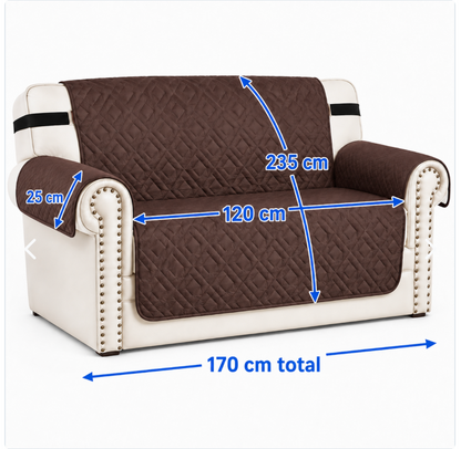 Funda Protector acolchado de Sofá  170 × 235 cm