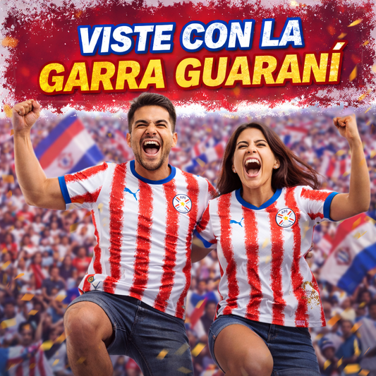 Camiseta de paraguay version 2026 calidad tahilandesa