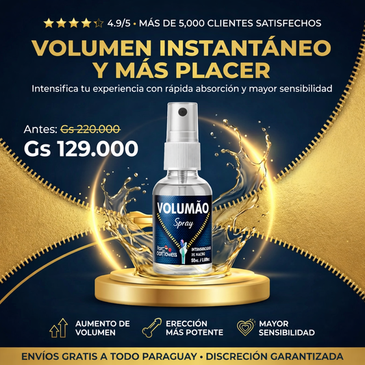 Spray VOLUMAO- Intersificador de Macho