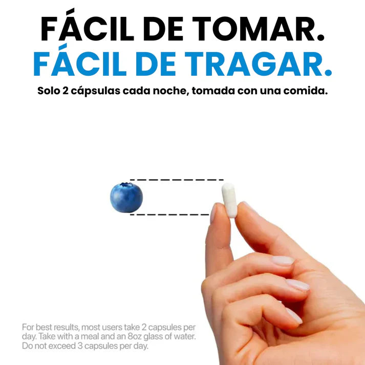Magnesio Complex ™ l 60 capsulas Complejo de magnesio 8 en 1