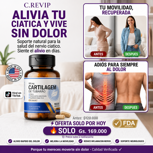 CARTILAGEM DE TUBARÃO 500 MG 120CAPS