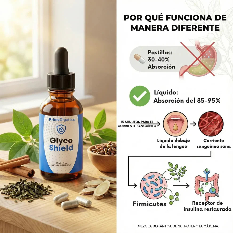 GlycoShield ⚡ Dile adiós al azúcar y diabetes