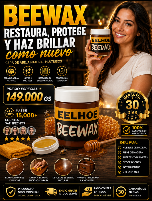 CERA PARA MADERA BEE WAX 100G.