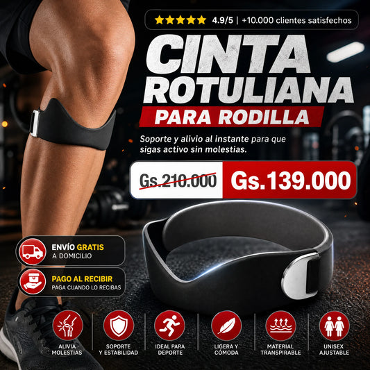 Cinta Rotuliano para rodilla