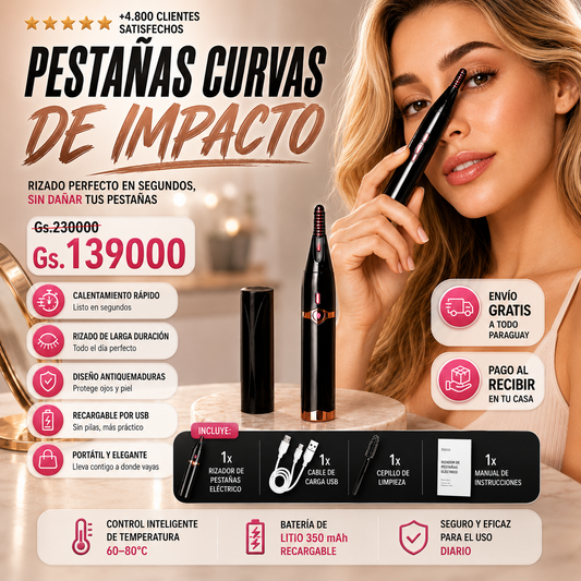Rizador de Pestañas Eléctrico