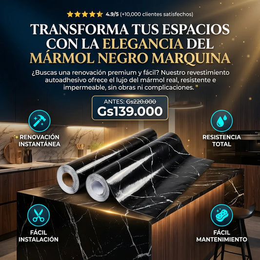 Papel Autoadhesivo Símil Mármol 5x0.60