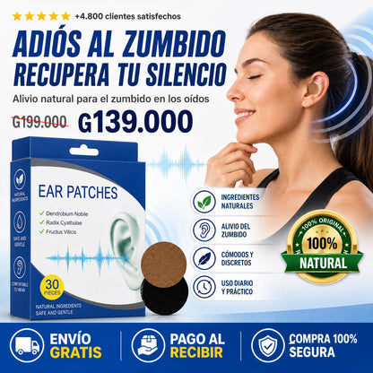 Parches para Oídos alivio de zumbido