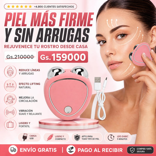 Masajeador Facial con Microcorriente