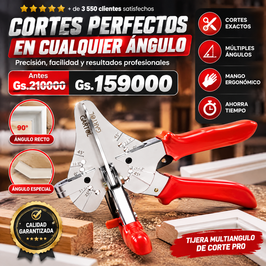 Tijera Multiángulo de Corte Pro
