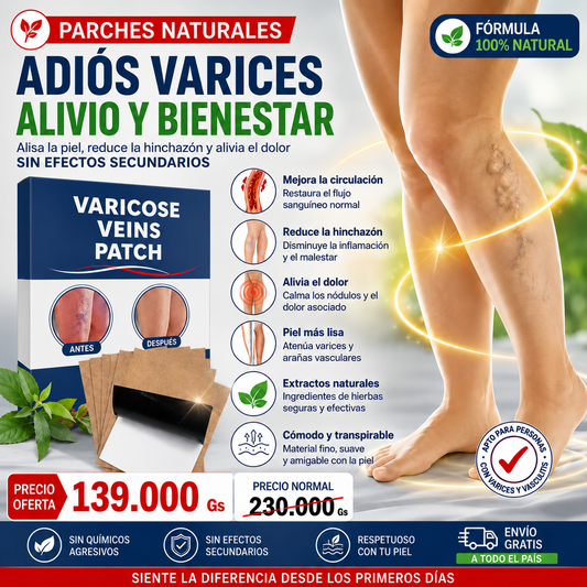 PARCHES PARA LAS VARICES