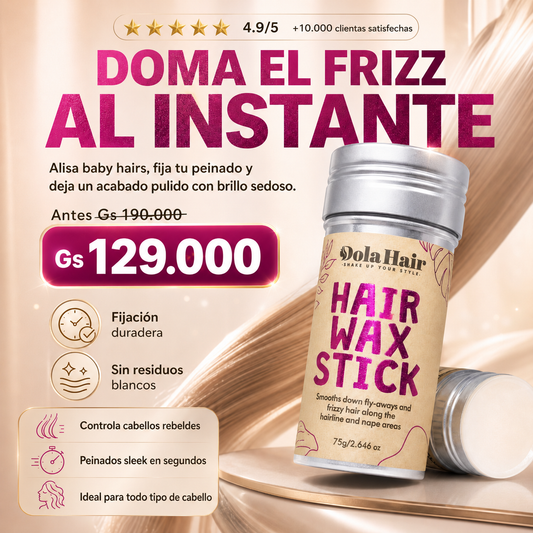 CERA ANTI FRIZ PARA CABELLO HAIR WAX STICK